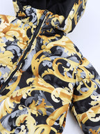 의류 Doudoune Baroccoflage Versace 금 어린이들