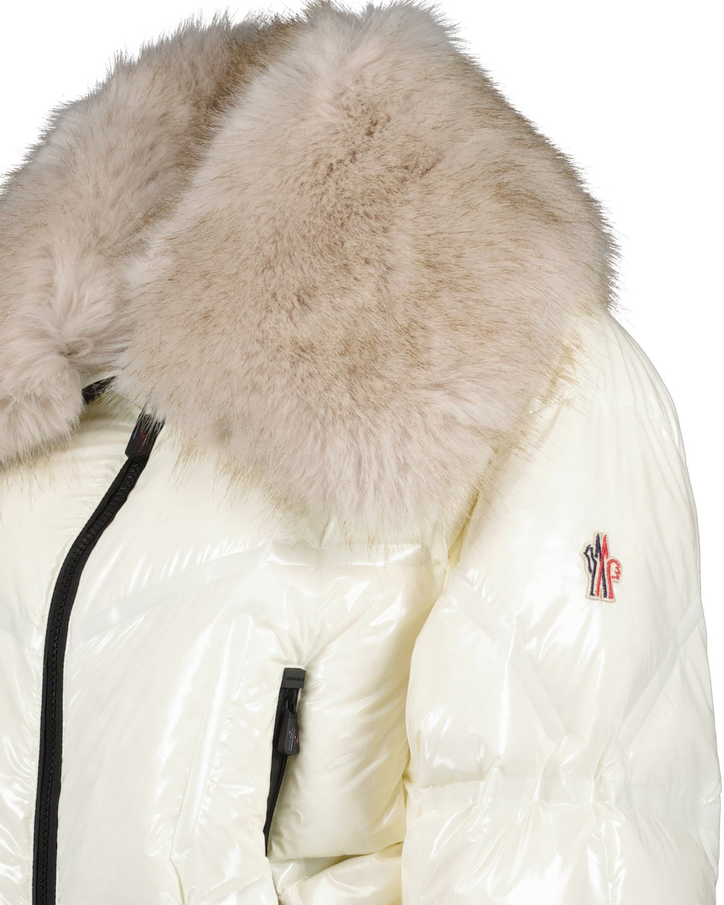 Manteaux Doudoune Groisy Moncler Grenoble Beige Femme