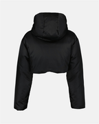 Manteaux Doudoune crop Prada Noir Femme