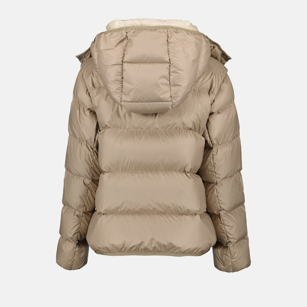 Manteaux Doudoune Dronieres Moncler Beige Femme