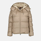 Manteaux Doudoune Dronieres Moncler Beige Femme