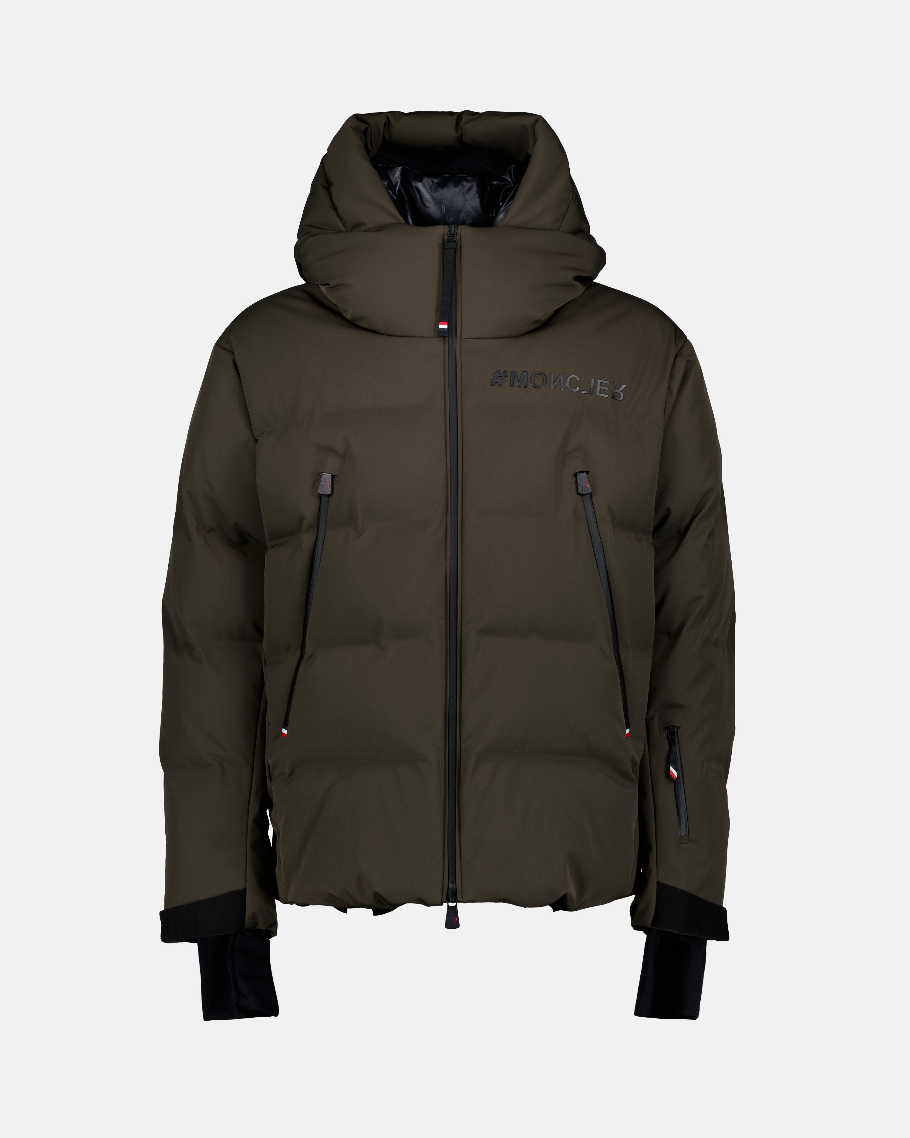 Manteaux Doudoune Fellberg Moncler Grenoble Kaki Homme