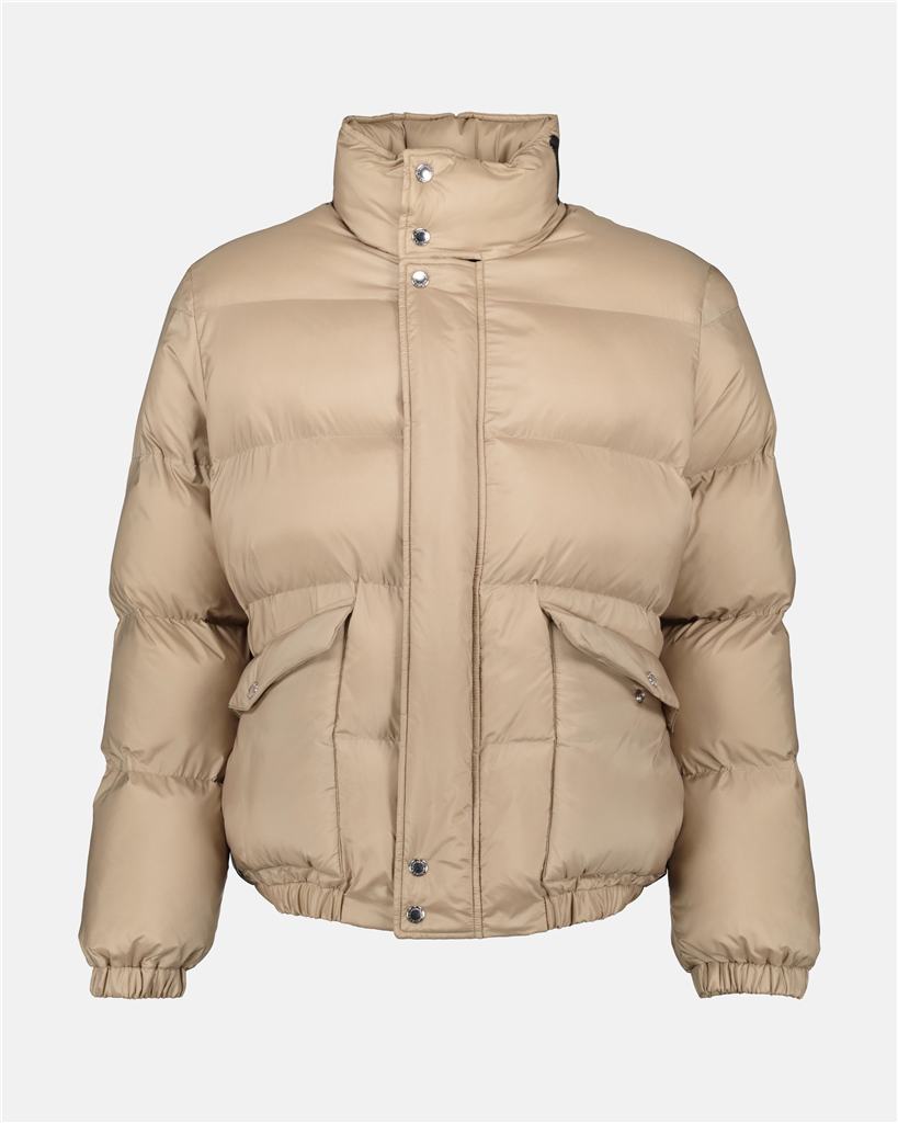 Manteaux Doudoune Graffiti Alexander McQueen Beige Homme