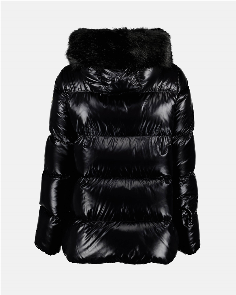 Manteaux Doudoune Laiche Moncler Noir Femme