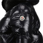 Manteaux Doudoune Laiche Moncler Noir Femme