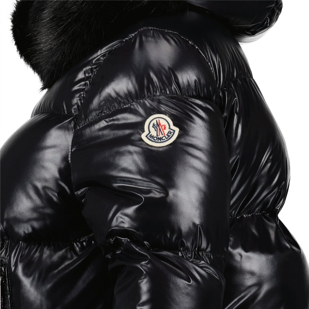 Manteaux Doudoune Laiche Moncler Noir Femme