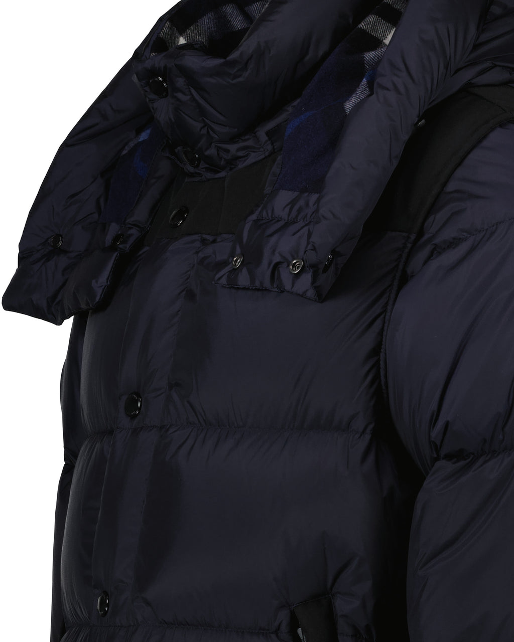 Manteaux Doudoune Leeds Burberry Bleu Homme