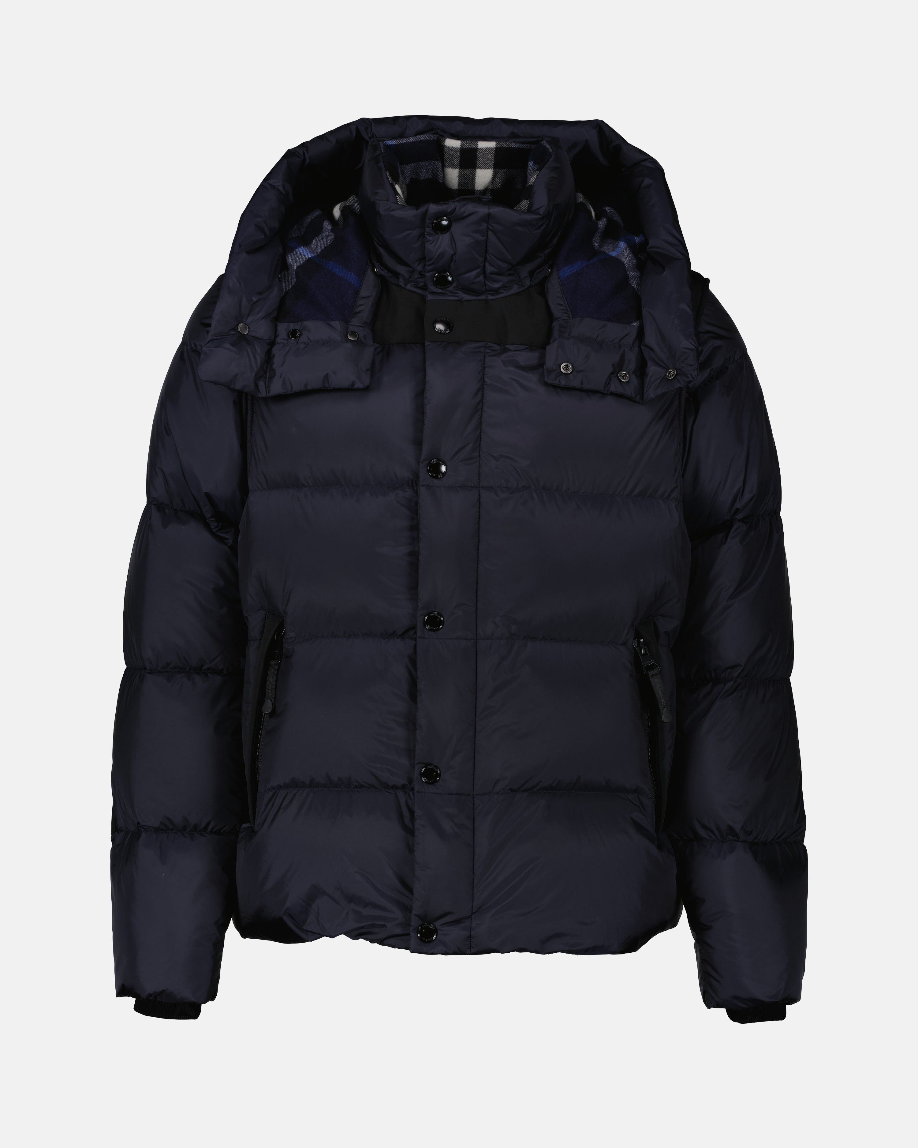 Manteaux Doudoune Leeds Burberry Bleu Homme