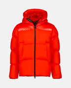 Manteaux Doudoune Damavand Moncler Orange Homme