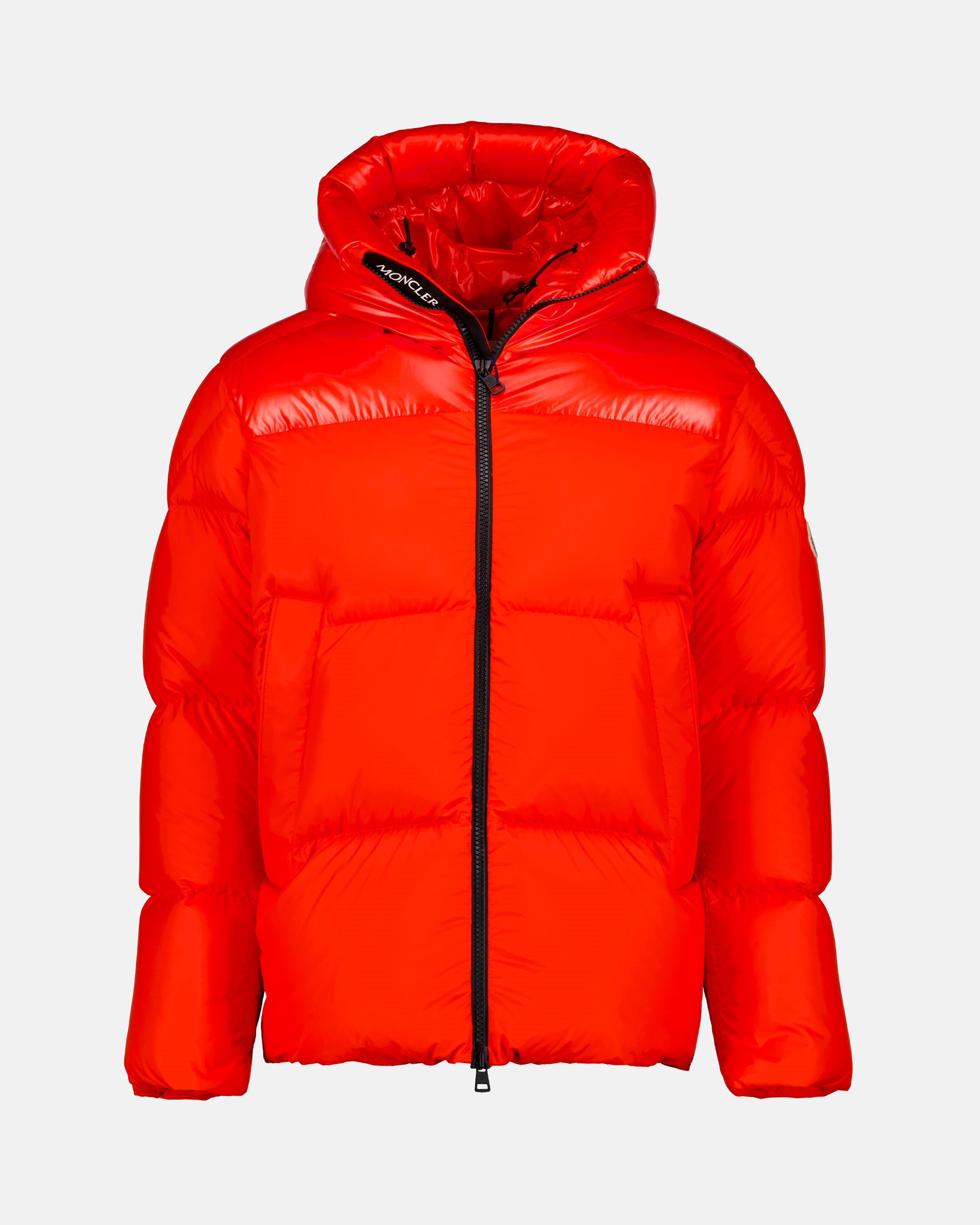 Manteaux Doudoune Damavand Moncler Orange Homme