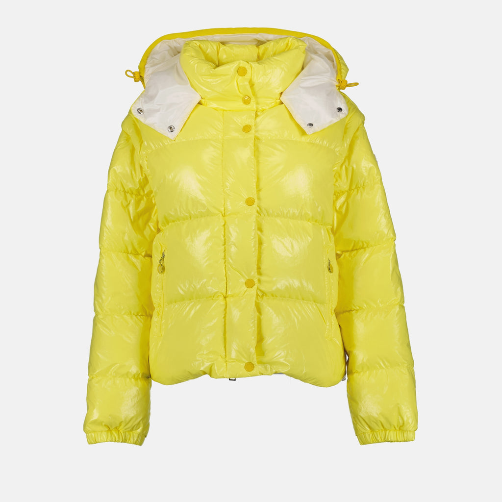 Manteaux Doudoune Mauleon Moncler Jaune Femme