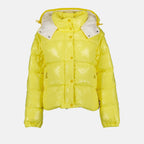 Manteaux Doudoune Mauleon Moncler Jaune Femme