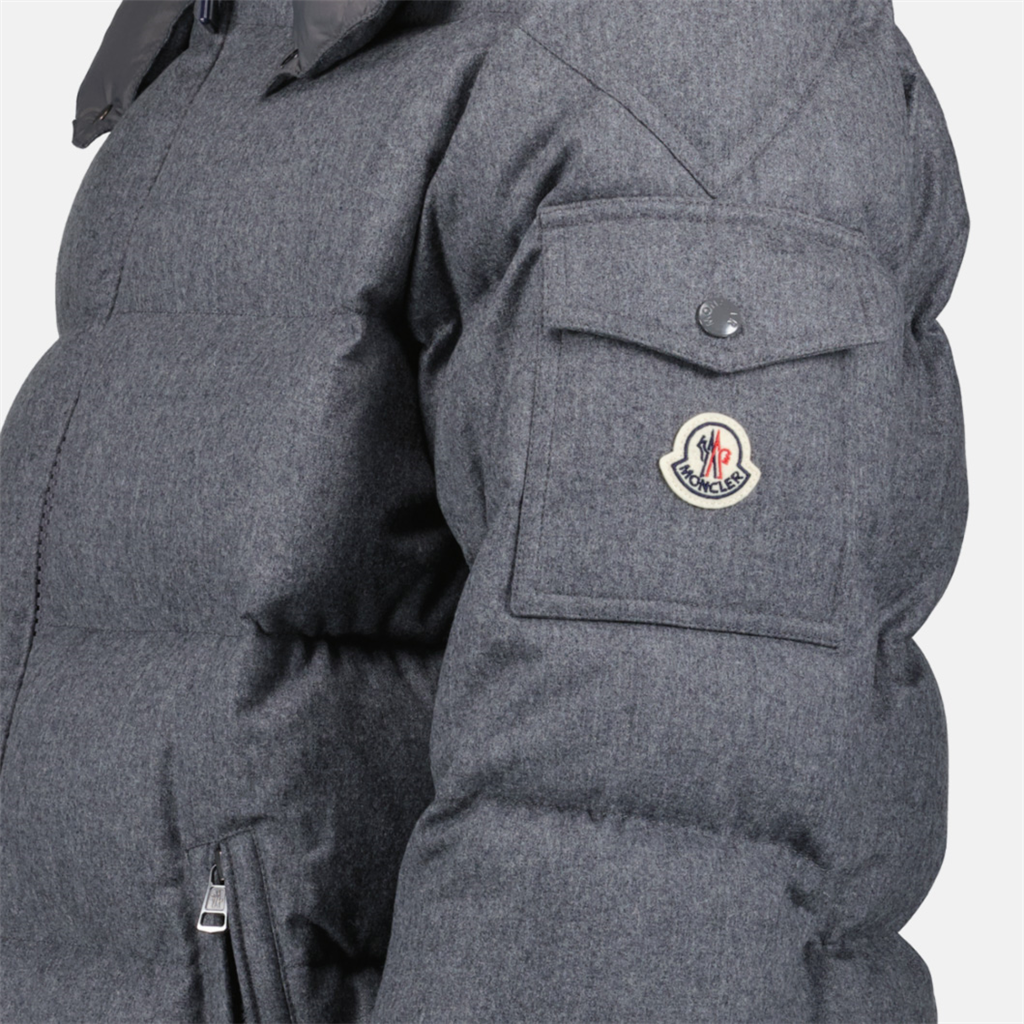 Manteaux Doudoune Montgenevre Moncler Gris Homme
