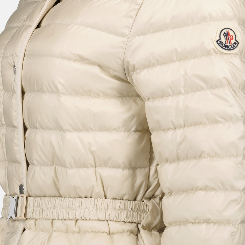 Manteaux Doudoune Oredon Moncler Beige Femme