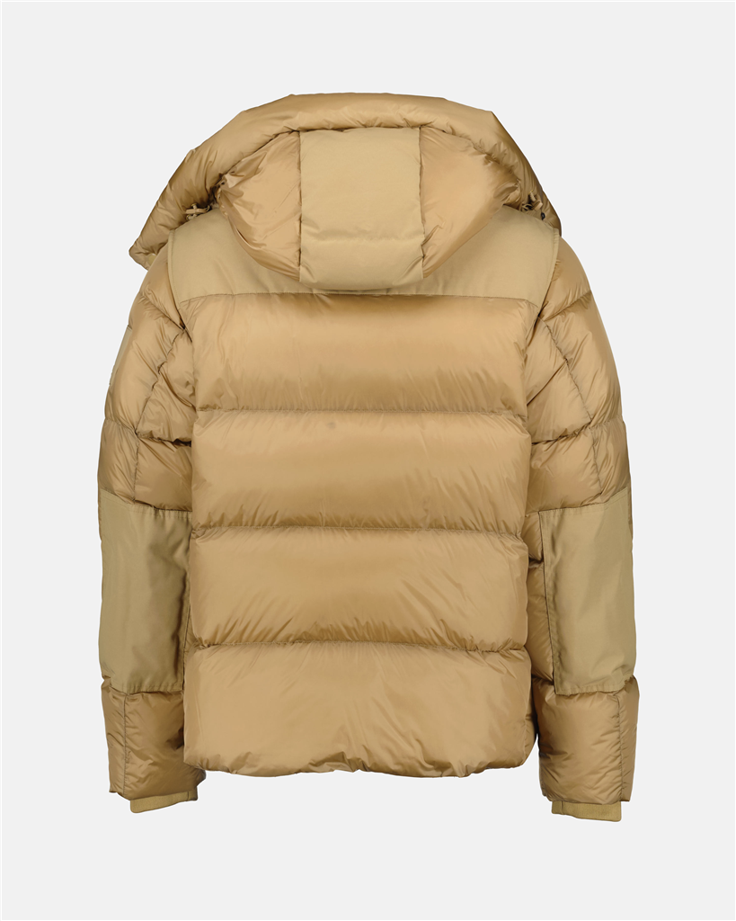 Manteaux Doudoune patch logo Burberry Marron Homme