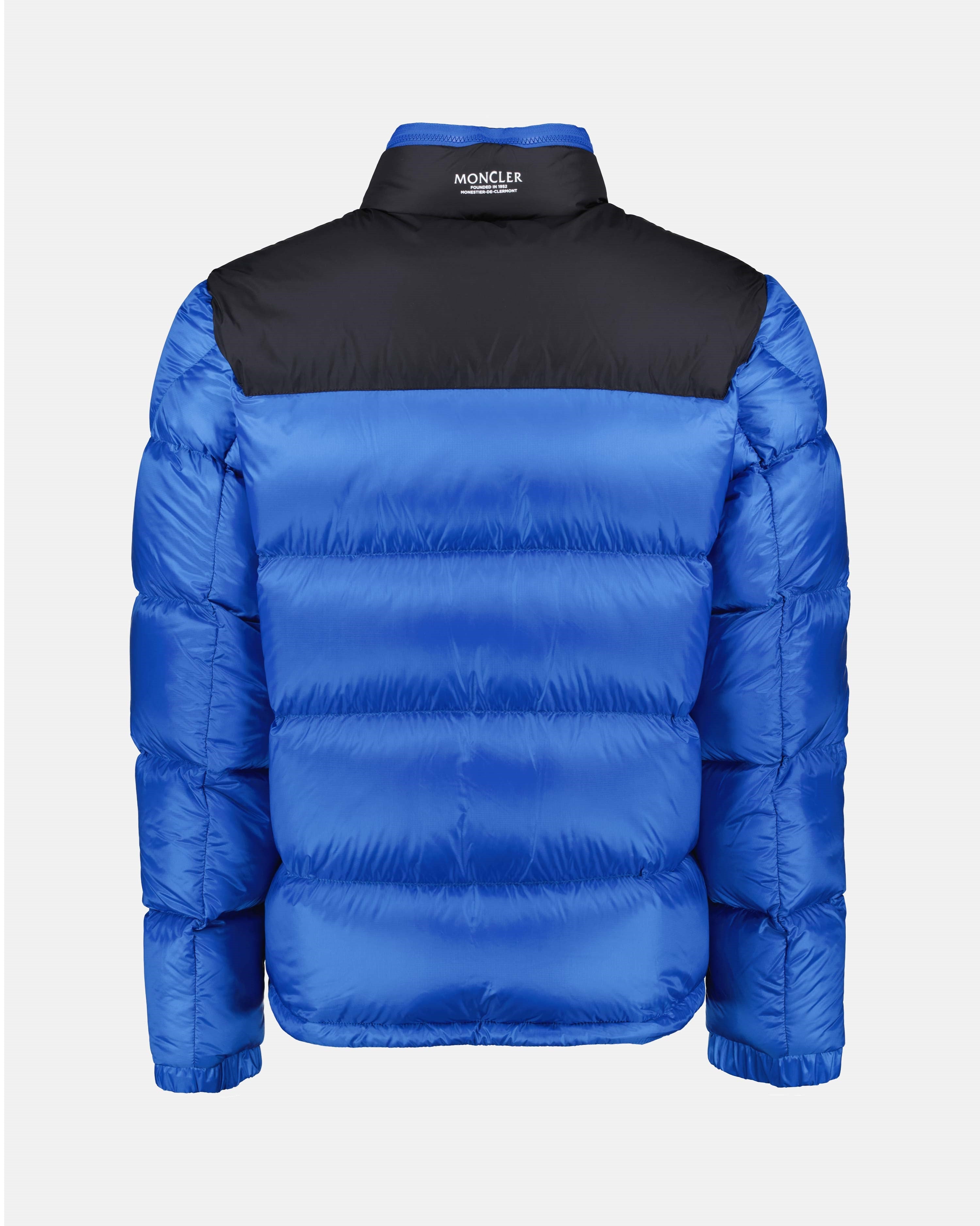 Manteaux Doudoune Peuplier Moncler Bleu Homme