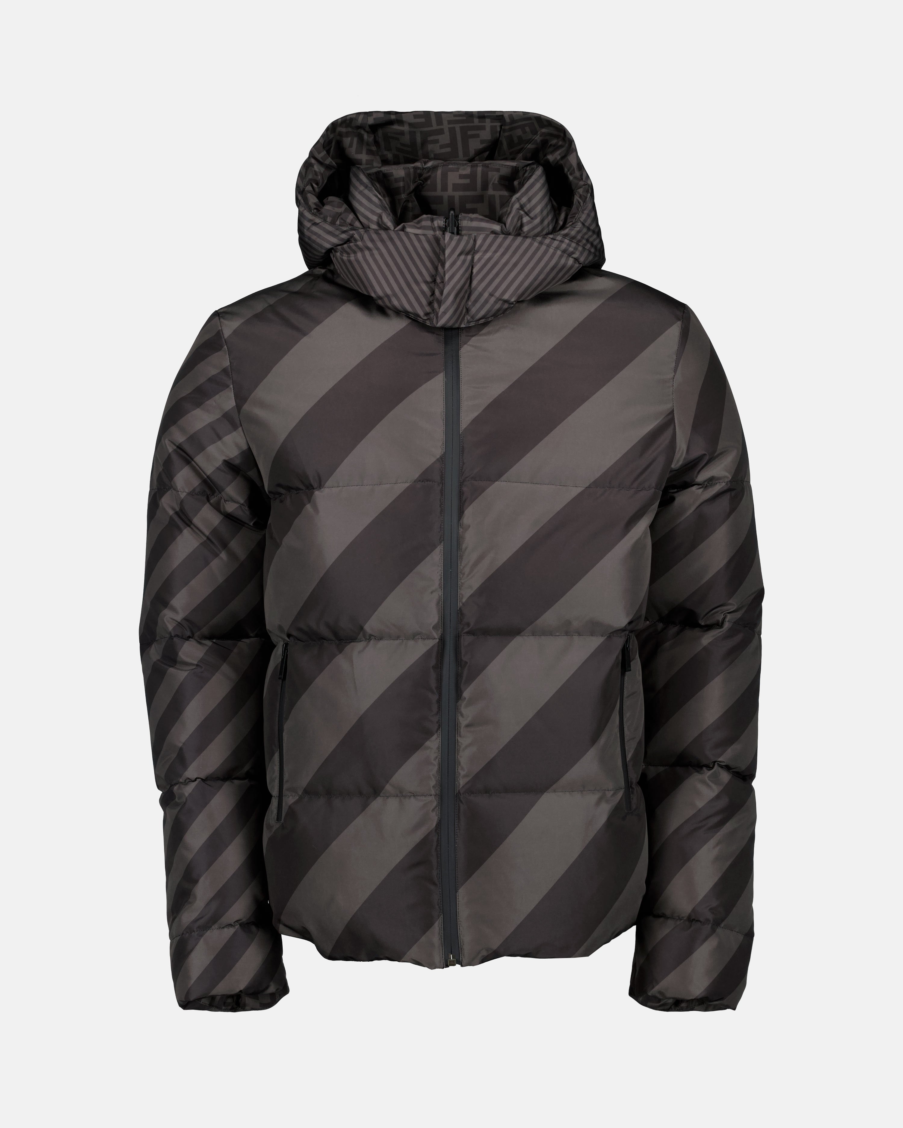 Manteaux Doudoune réversible Fendi Gris Homme