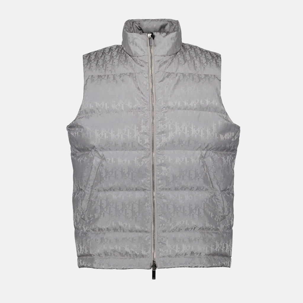 Jacken Veste sans manches Oblique Dior Grau Homme