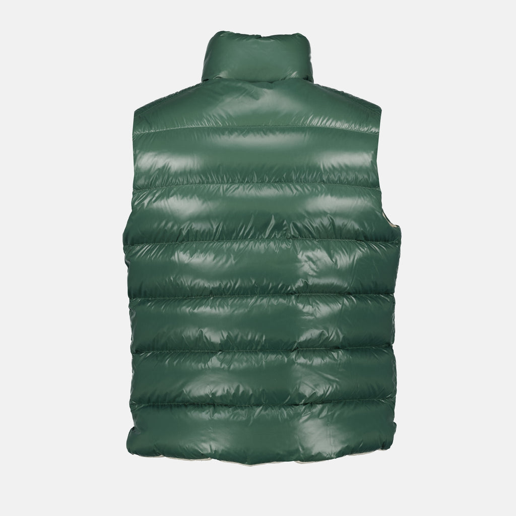 Vestes Doudoune Parke Moncler Vert Homme