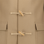 Manteaux Duffle coat en laine Saint Laurent Beige Homme