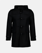 Manteaux Duffle coat en laine Saint Laurent Noir Homme