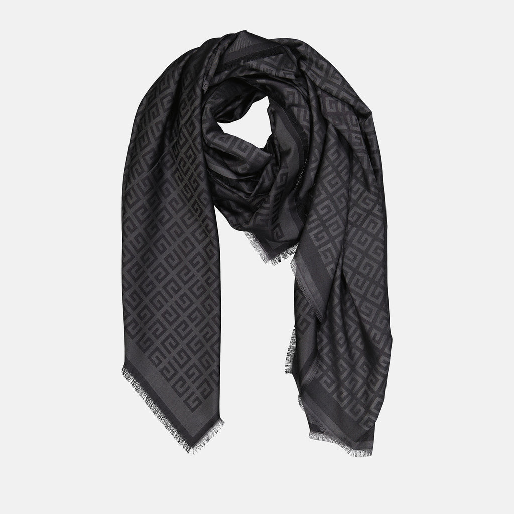 Écharpes, foulards et gants Écharpe 4G Givenchy Gris Femme