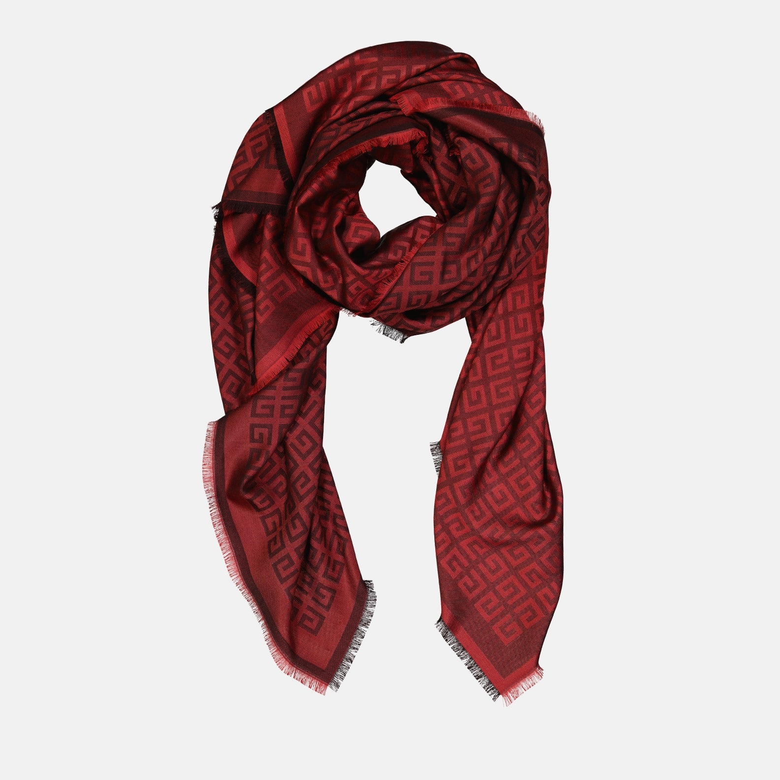 Écharpes, foulards et gants Écharpe 4G Givenchy Rouge Femme