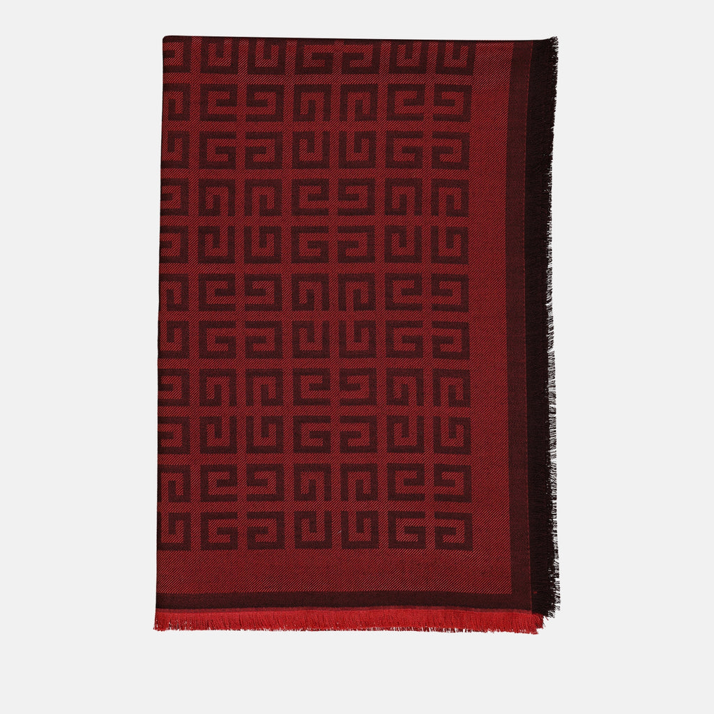 Écharpes, foulards et gants Écharpe 4G Givenchy Rouge Femme