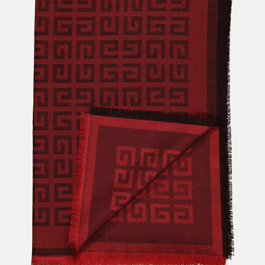 Écharpes, foulards et gants Écharpe 4G Givenchy Rouge Femme