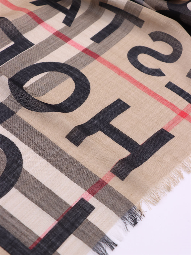 Écharpes, foulards et gants Foulard à carreaux Burberry Beige Homme