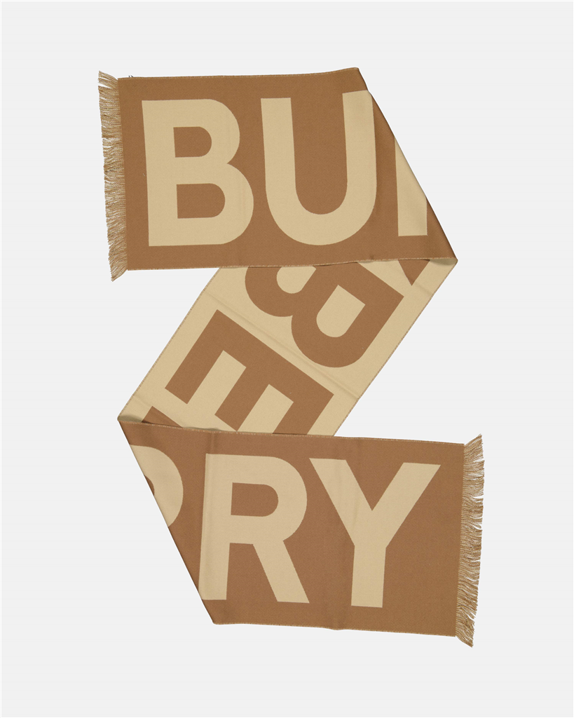 Écharpes, foulards et gants Écharpe à logo Burberry Marron Femme