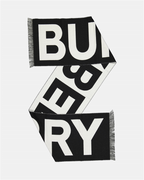 Écharpes, foulards et gants Écharpe à logo Burberry Noir Unisexe