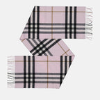 Écharpes, foulards et gants Écharpe à carreaux Burberry Rose Unisexe