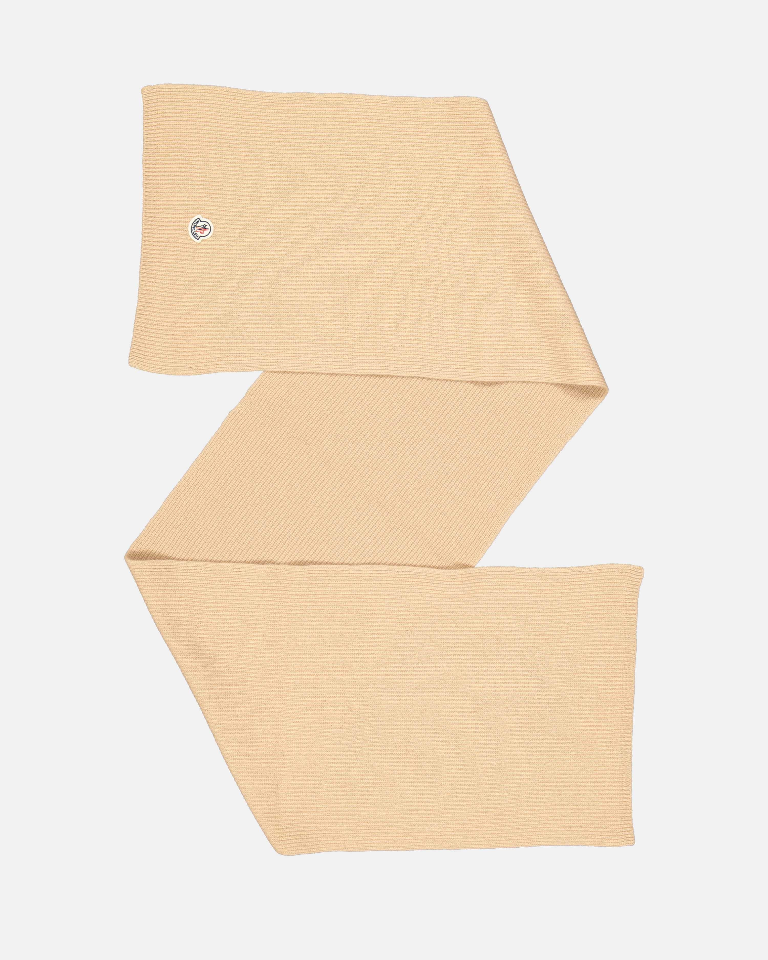 Écharpes, foulards et gants Écharpe à logo Moncler Beige Femme