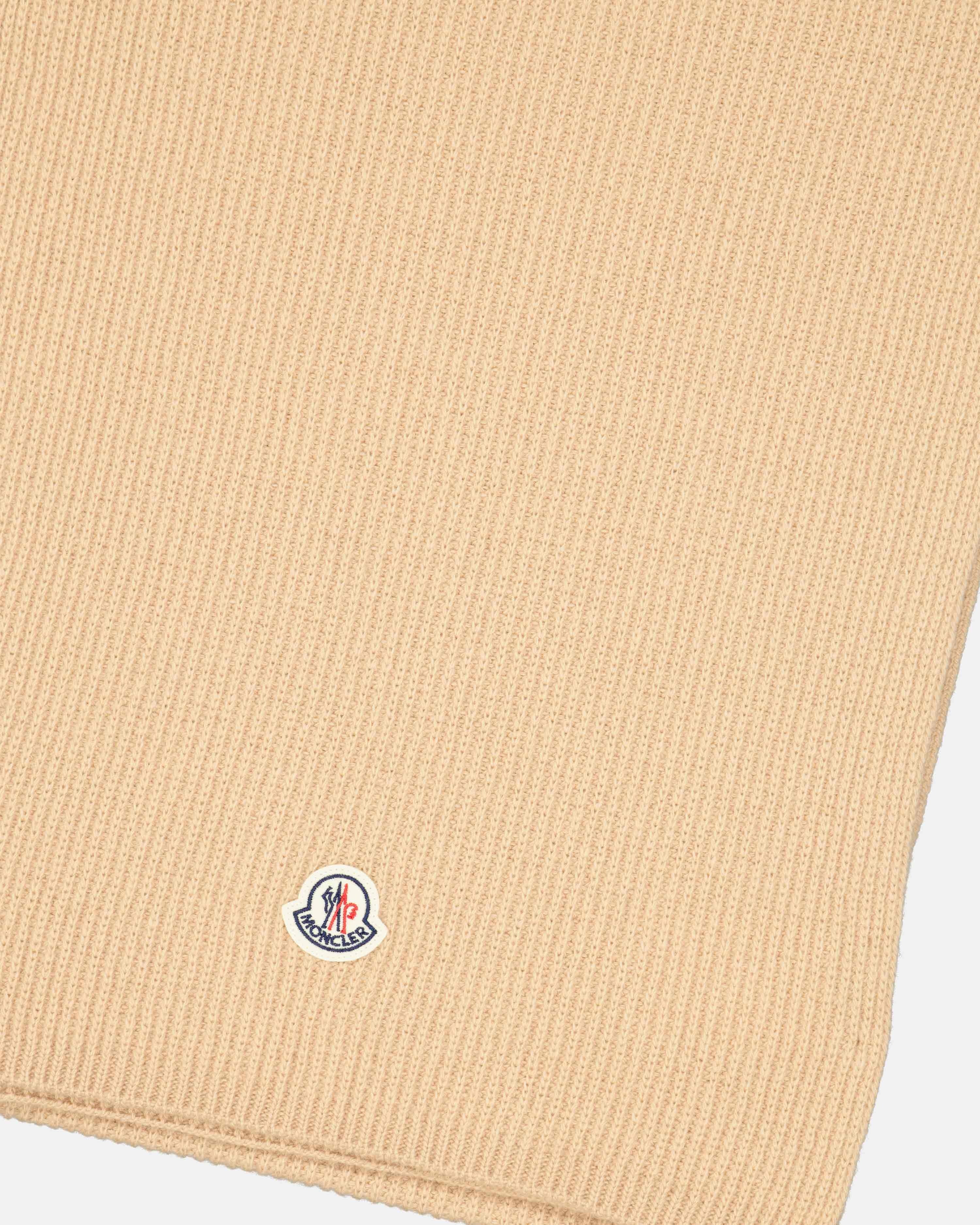 Écharpes, foulards et gants Écharpe à logo Moncler Beige Femme