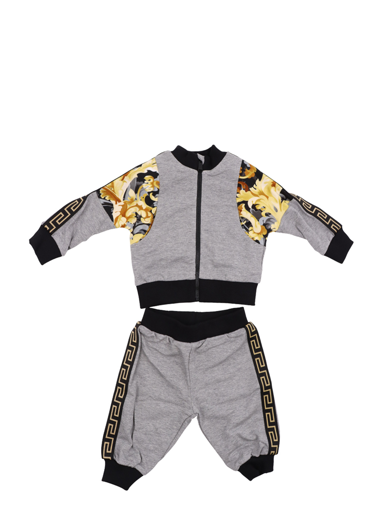 Vêtements Ensemble Barocco Versace Gris Enfants