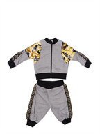 Vêtements Ensemble Barocco Versace Gris Enfants
