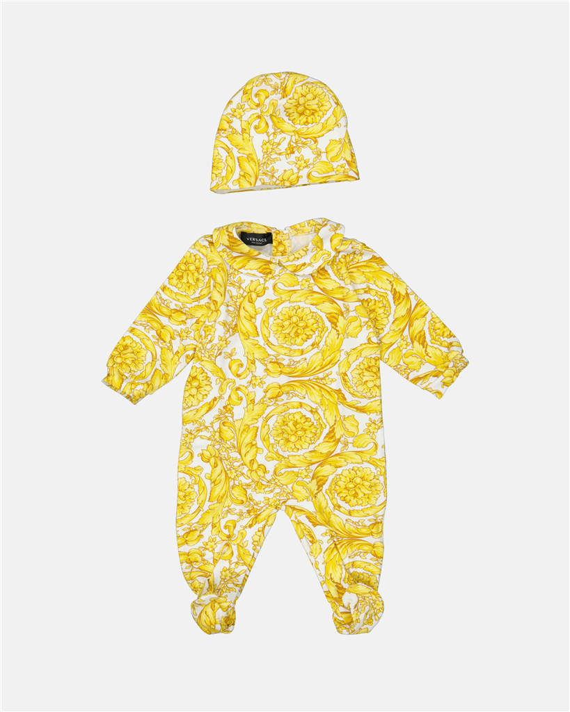 Vêtements Ensemble Barocco Versace Jaune Enfants