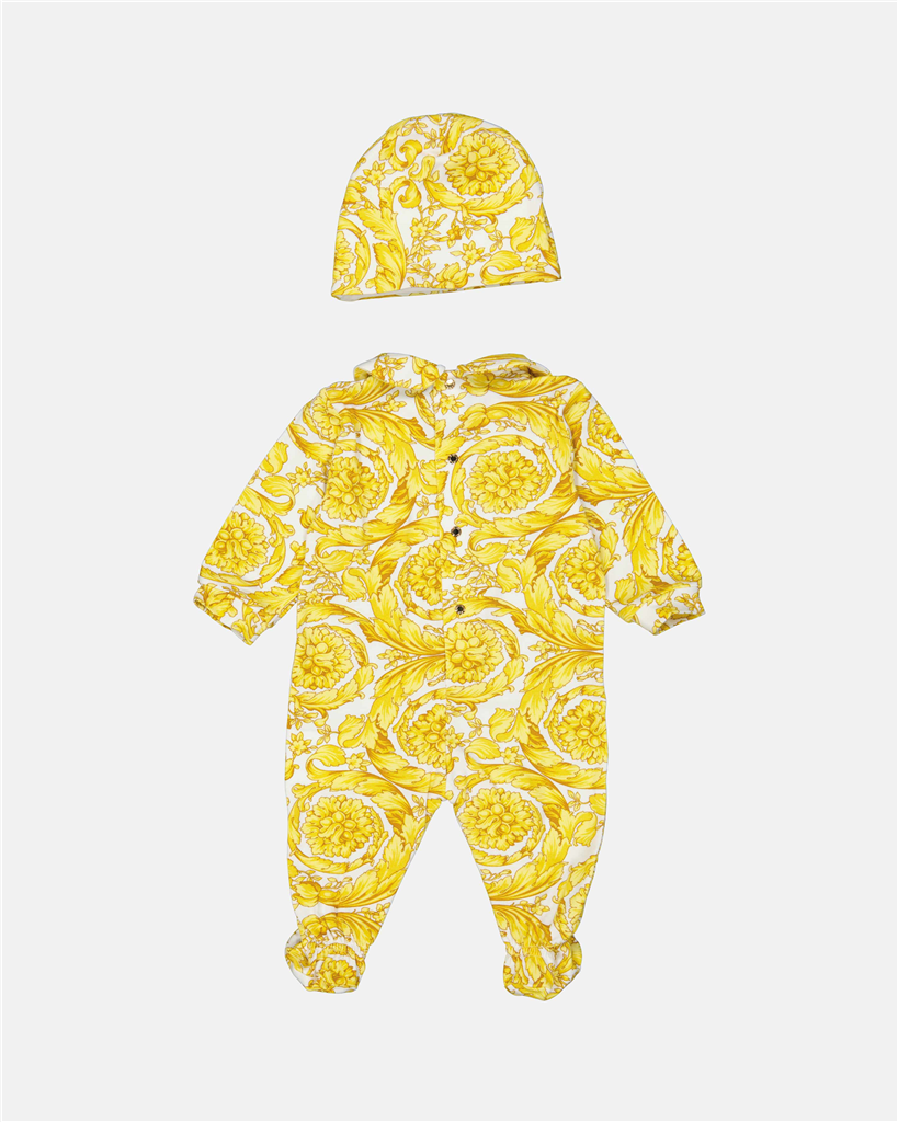 Vêtements Ensemble Barocco Versace Jaune Enfants
