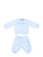Vêtements Ensemble logo Versace Bleu Enfants