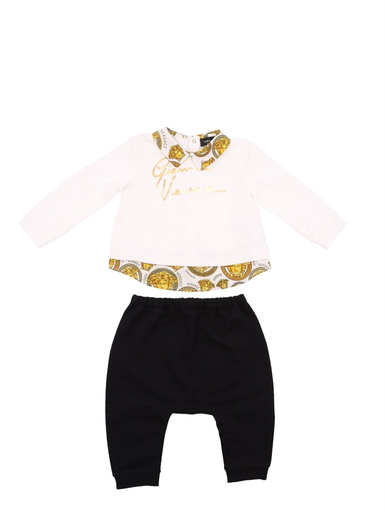 Vêtements Ensemble Medusa Versace Blanc Enfants