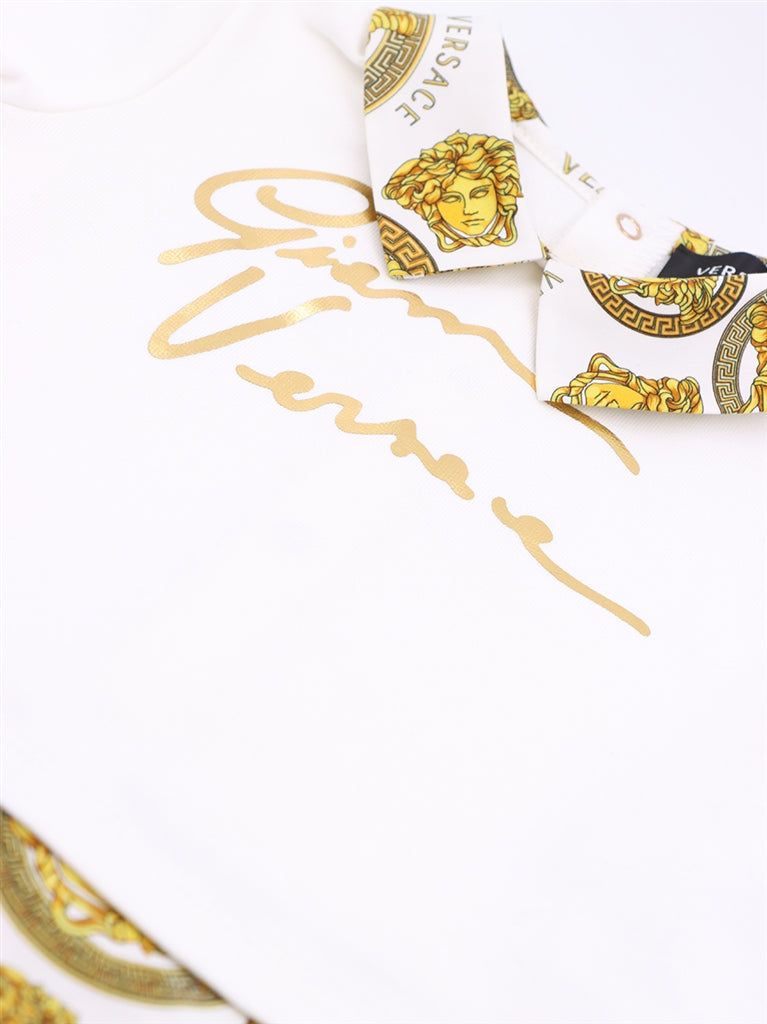 Vêtements Ensemble Medusa Versace Blanc Enfants