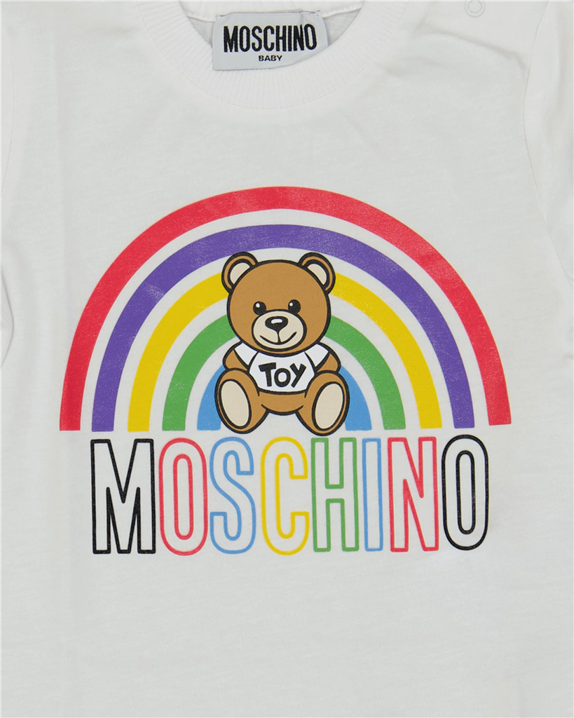Vêtements Ensemble Teddy Moschino pour Enfant Outlet Rose Moschino Rose Enfants