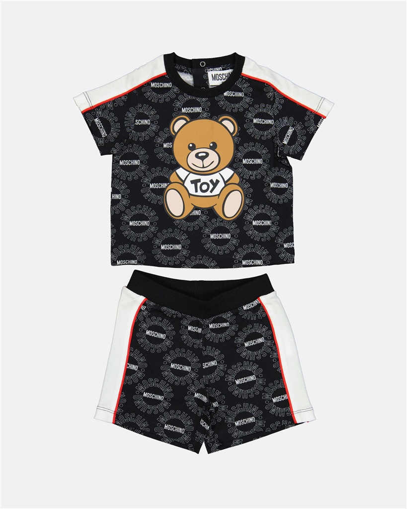 Vêtements Ensemble Teddy Moschino Noir Enfants