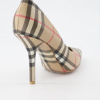 Escarpins Escarpins à carreaux Burberry Beige Femme