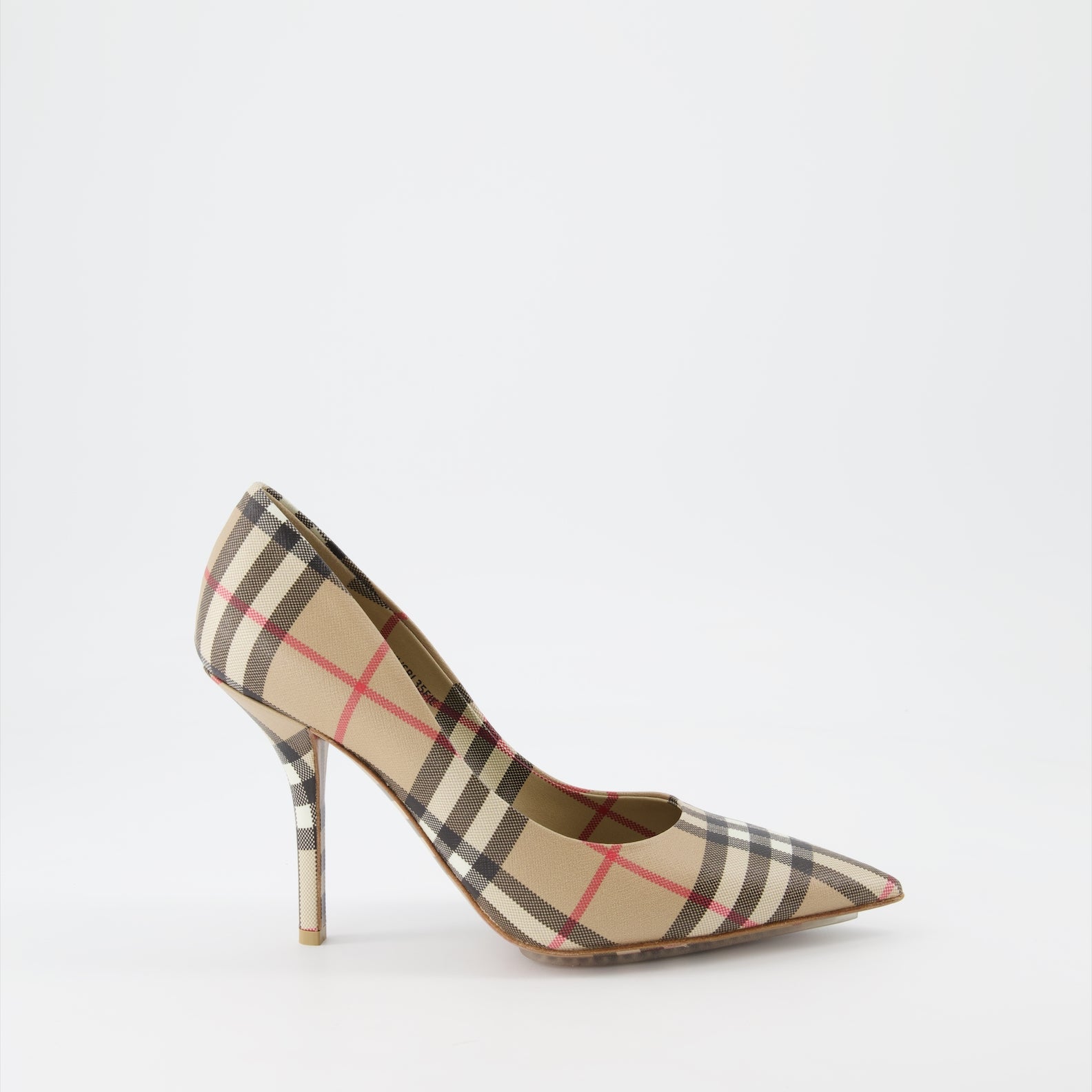 Escarpins Escarpins à carreaux Burberry Beige Femme