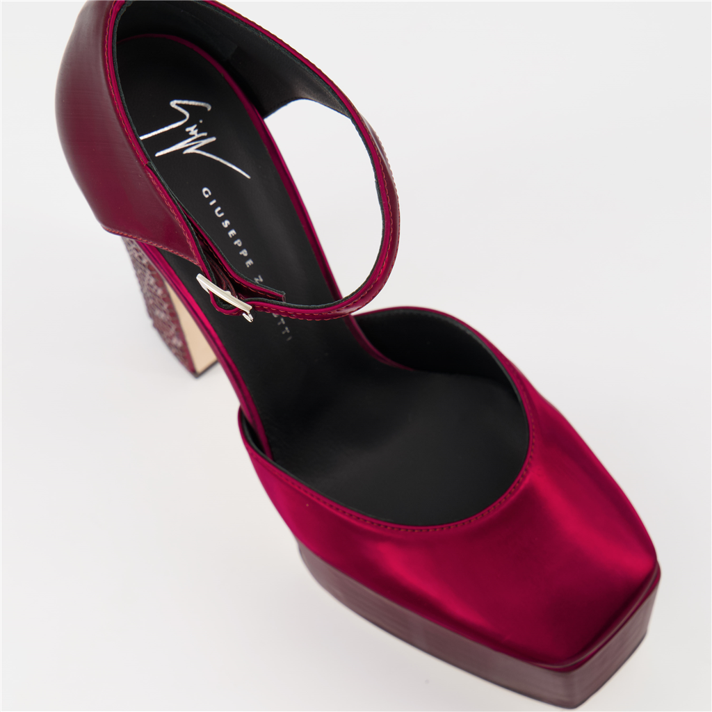 Escarpins Escarpins Bebe Pixel Giuseppe Zanotti Bordeaux Femme