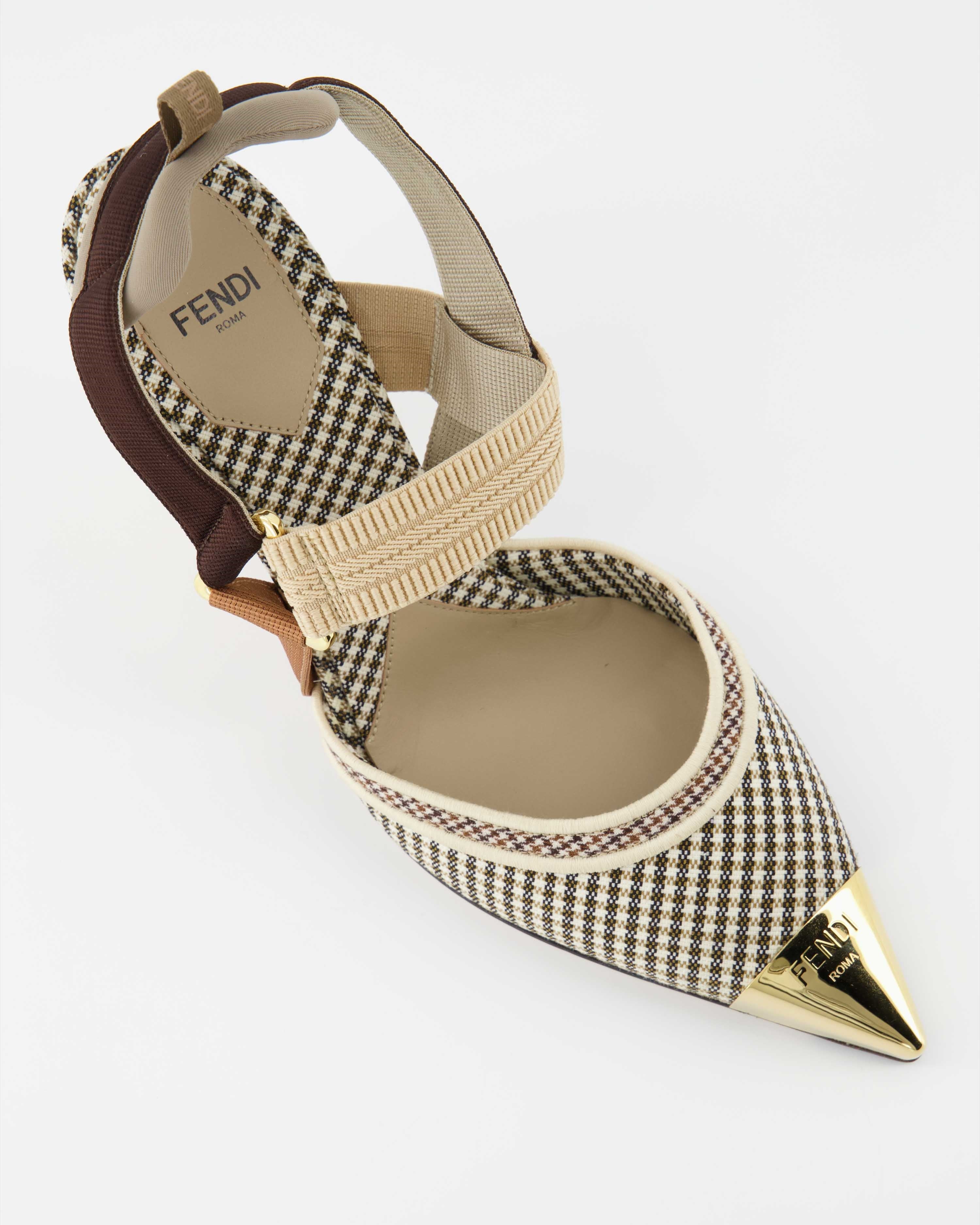 Escarpins Escarpins Colibrì Fendi Beige Femme