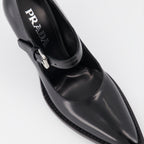 Escarpins Escarpins en cuir brossé Prada Noir Femme