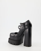 Compensées et plateformes Escarpins à plateforme Versace Noir Femme